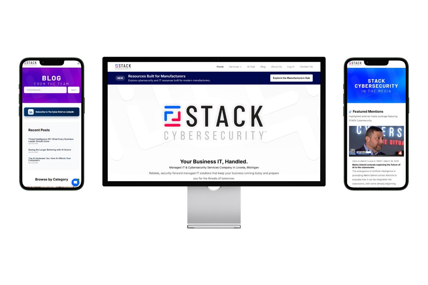 STACK Cybersecurity Website